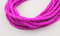 4mm vinyl Heishi beads vibrant pink polymer clay beads